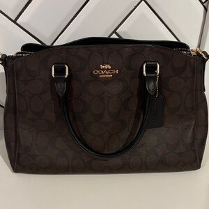 Coach Dark Brown Satchel